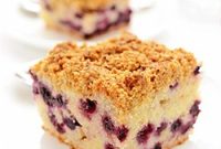 Moist Blueberry Crumb Cake Recipe with Streusel Topping