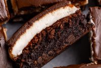 Fudgy Peppermint Brownies with Rich Chocolate Glaze