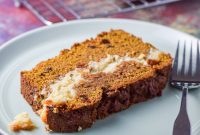 Pumpkin Cheesecake Swirl Quick Bread Recipe