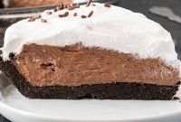 Decadent Chocolate Pudding Pie Recipe for Chocolate Lovers