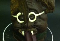 Pastry Course Day 8: Create a Chocolate Funky Monster Mask