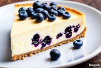 No-Bake Blueberry Cheesecake Recipe with Creamy Filling
