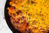 Hearty Lentil Casserole with Vegetables and Herbs