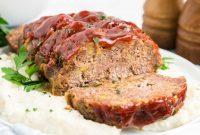 One-Pound Classic Meatloaf Recipe for Moist, Flavorful Slices