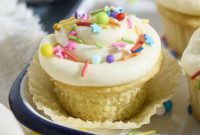 Sourdough Vanilla Cupcakes: Moist Homemade Recipe with Tangy Starter