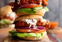 Flamin’ Hot Buffalo Chicken Sandwich Recipe for Fiery Flavor