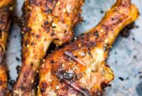 Korean-Style Grilled Chicken Drumsticks on a Traeger Grill