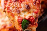 Crispy Cast-Iron Skillet Pizza Recipe