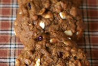 Gluten-Free Pumpkin, White Chocolate & Cranberry Oatmeal Cookies