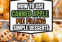9 Delicious Desserts Using Canned Apple Pie Filling