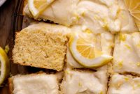 Lemon Drizzle Cake Recipe with Tangy Glaze and Moist Texture