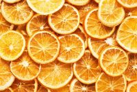 Dry Orange Slices in the Oven for Edible and Decorative Uses