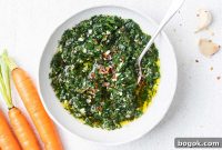 Carrot Top Chimichurri: Flavorful Carrot Greens Sauce Recipe
