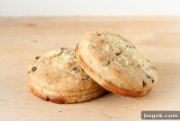 Homemade Baked Cinnamon Raisin English Muffins