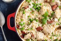 Oven-Baked Chicken & Chorizo Risotto Recipe for Rustic Weeknight Meals