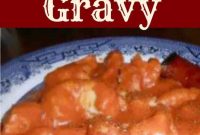 Mama’s Tomato Gravy Recipe — Southern Comfort Sauce for Biscuits