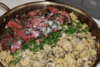 Creamy Mushroom Pasta Recipe with Garlic and Parmesan