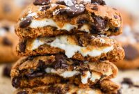 Cheesecake-Stuffed Chocolate Chip Cookies Recipe
