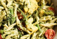 Vibrant Vegan Pasta Salad with Zesty Lemon Dressing