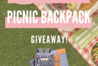 Win a Romali Family Picnic Backpack for Four — Giveaway