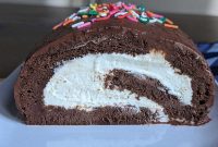 Flourless Swiss Roll Cake Recipe — Light Chocolate Log