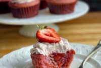 Triple-Strawberry Cupcakes Recipe from the Bakery Kitchen