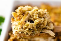 Southern-Style Roast Chicken with Savory Dressing