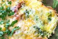 Low-Carb Bacon and Broccoli Breakfast Casserole