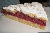 German Cherry Streusel Cake Recipe – Classic Cherry Crumble Cake