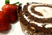 Flourless Chocolate Swiss Roll: Decadent Gluten-Free Dessert