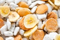 Banana Cream Pie Muddy Buddies Snack Mix Recipe