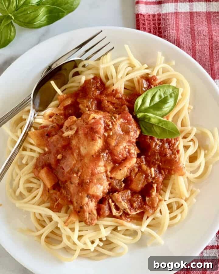 Slow Cooker Chicken Cacciatore