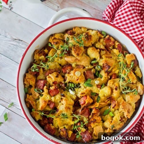 Hearty Ham and Bacon Breakfast Casserole Recipe 2 ham and bacon bread breakfast casserole