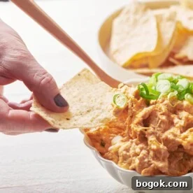 Instant Pot Buffalo Chicken Dip