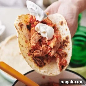 Shredded Chicken Tacos