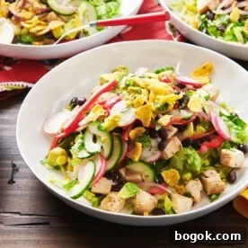 Southwestern Chicken Taco Salad Bowl