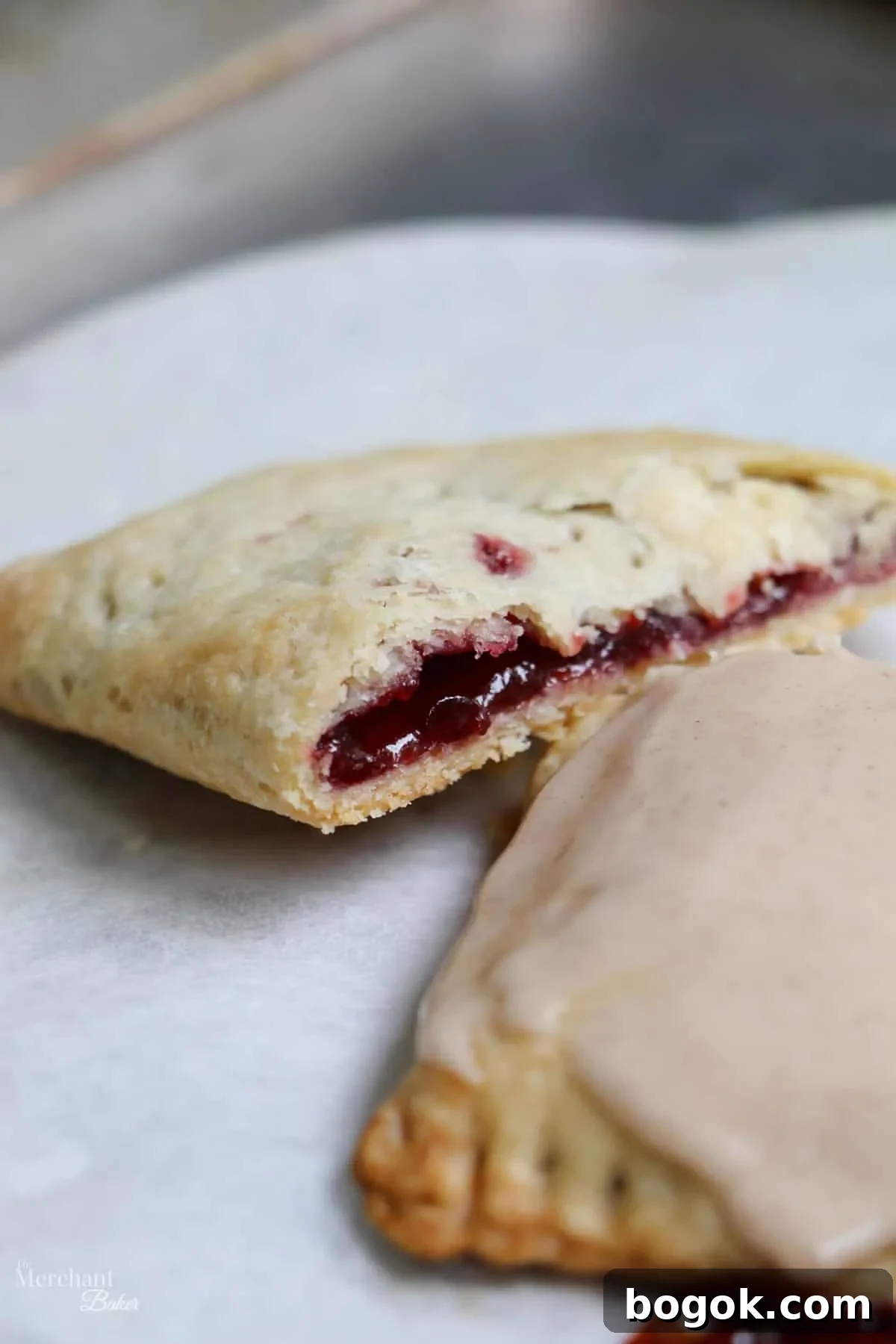 Jumbo Frosted Brown Sugar Cinnamon Toaster Tart Recipe 16 Raspberry filled toaster tart