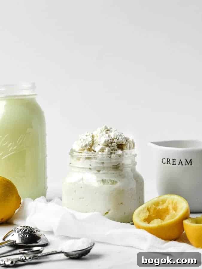How to Make Homemade Fresh Ricotta in Less Than 30 Minutes | kickassbaker.com #ricotta #ricottacheese #homemade #fromscratch #lessthan30 #under30minutes #kickassbaker