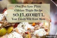 Keto Pizza Chicken Thighs Skillet Recipe for Low-Carb Dinners
