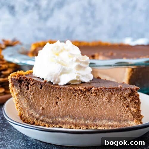 chocolate pumpkin pie featured image