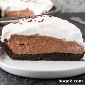 chocolate pudding pie featured image
