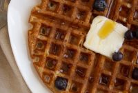Make-Ahead Whole Wheat Waffles for Freezer and Quick Breakfasts