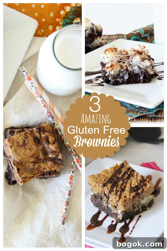 3 Amazing Gluten Free Brownie Recipes