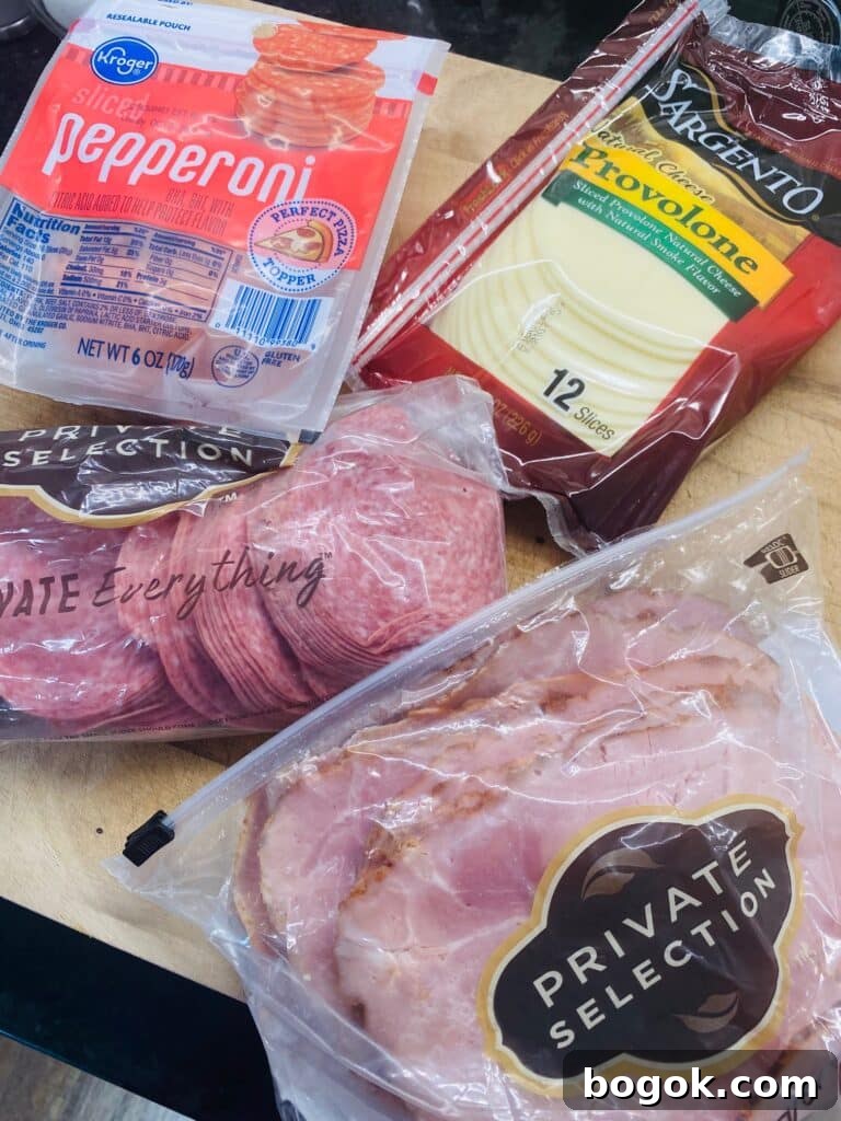 Blackstone Chopped Italian Sandwiches Recipe 2 deli meat and cheese for the sandwiches