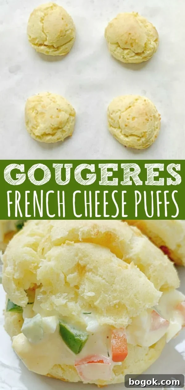 Gougeres - Classic French Cheese Puffs | Foodtastic Mom #ad #ohioeggs