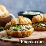 Mayo-Free Chicken Salad Sandwiches with Lemon and Herbs