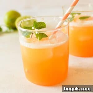 Refreshing Cantaloupe Juice Recipe: Cold, Natural & Delicious 18 fresh cantaloupe juice in glasses.