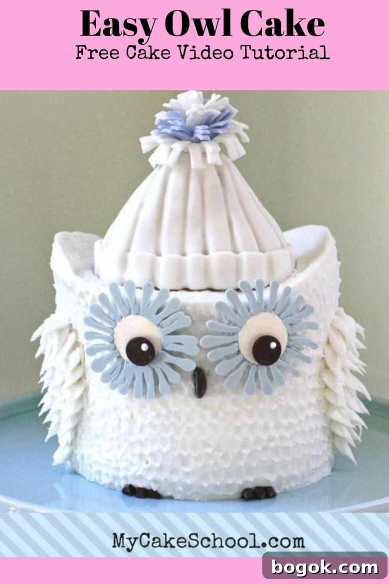 Owl Cake Tutorial: Step-by-Step Decorating Guide 2 Easy Owl Cake Tutorial