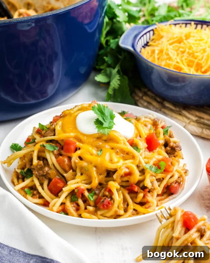 Taco Spaghetti