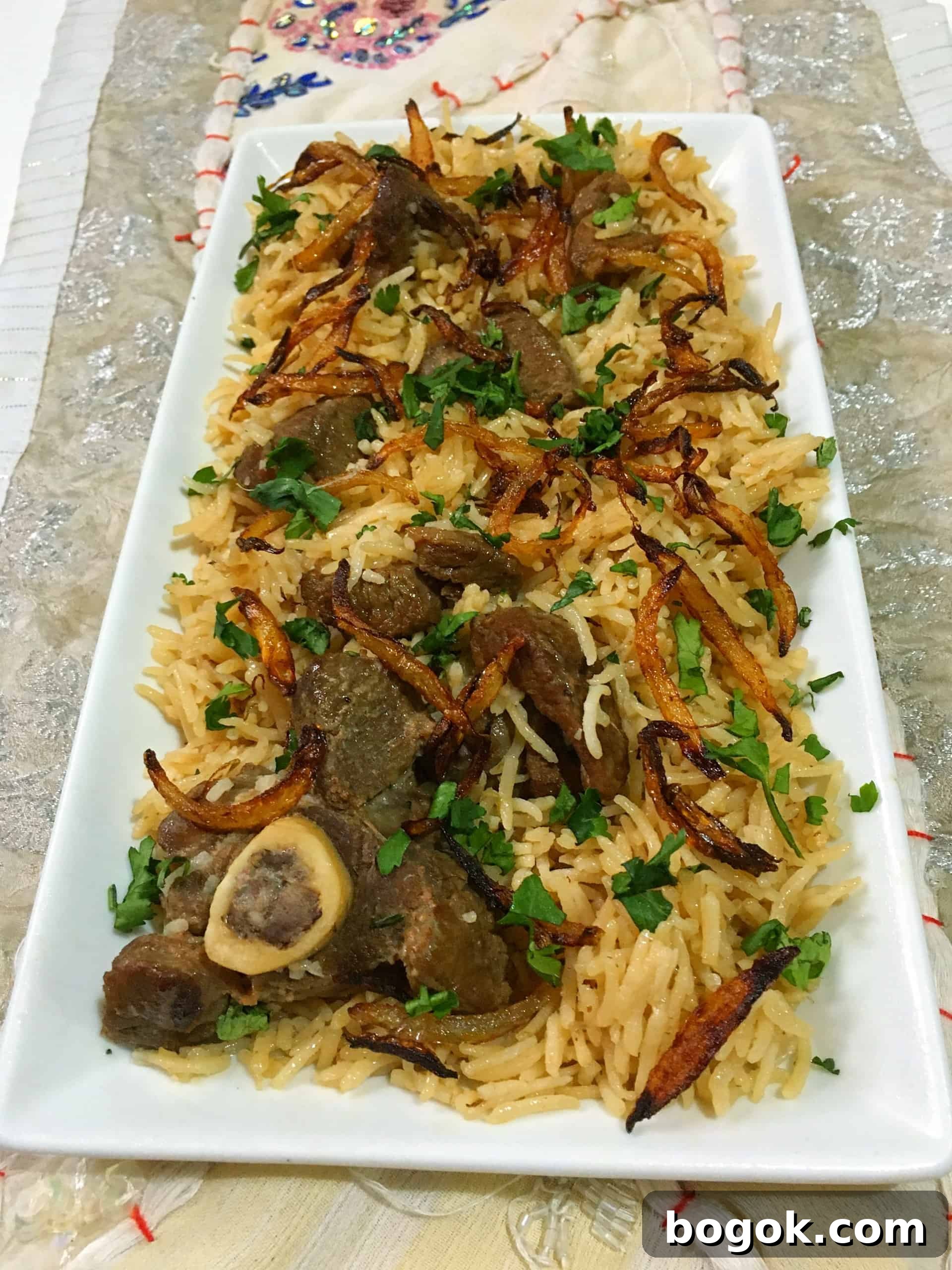 Mutton Pulao (One-Pot Yakhni Pilau) — Aromatic Spiced Rice 3 Mutton Pulao | Mutton Yakhni Pilau | Pakistani & Indian Recipe